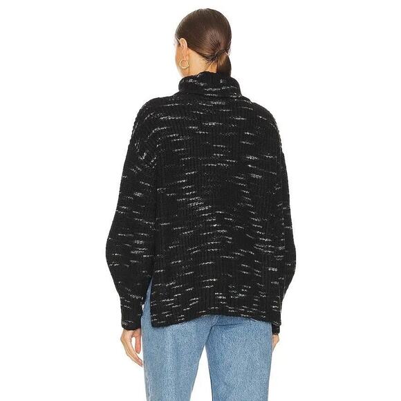 Varley Womens Chunky Oversized Marlena Cowl Neck Balloon Sleeve Sweater L - Picture 4 of 11